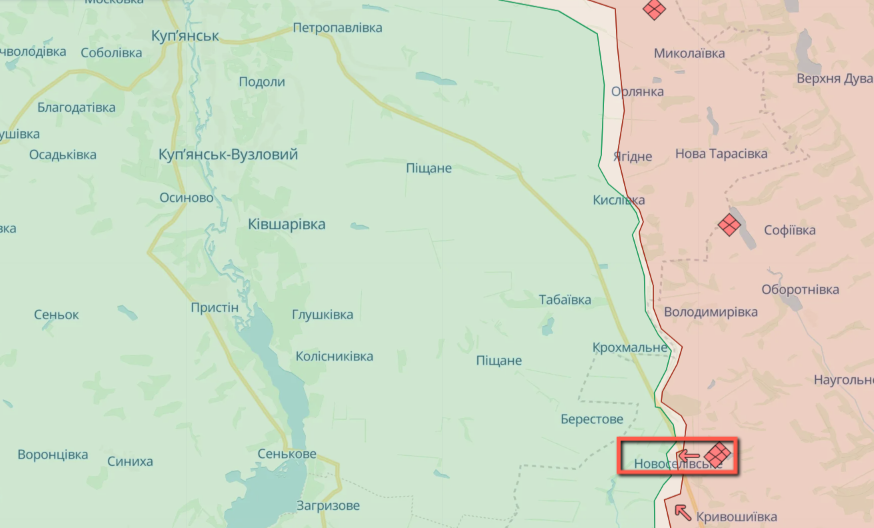 Армия РФ продвинулась у поселка на Луганщине близ границы с Харьковщиной — ISW