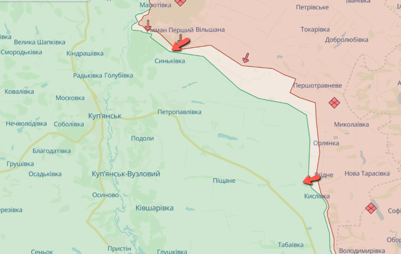 Атаки армии РФ отбиты на Харьковщине на Купянском направлении — Генштаб