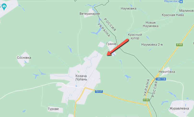 Два десятки ударів завдали танки РФ по прикордонному селищу на Харківщині