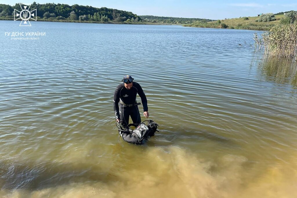 Чоловік потонув у водоймі на Харківщині
