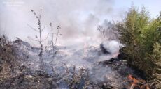 Россияне обстреляли Купянщину: горел мусор на полигоне (фото)