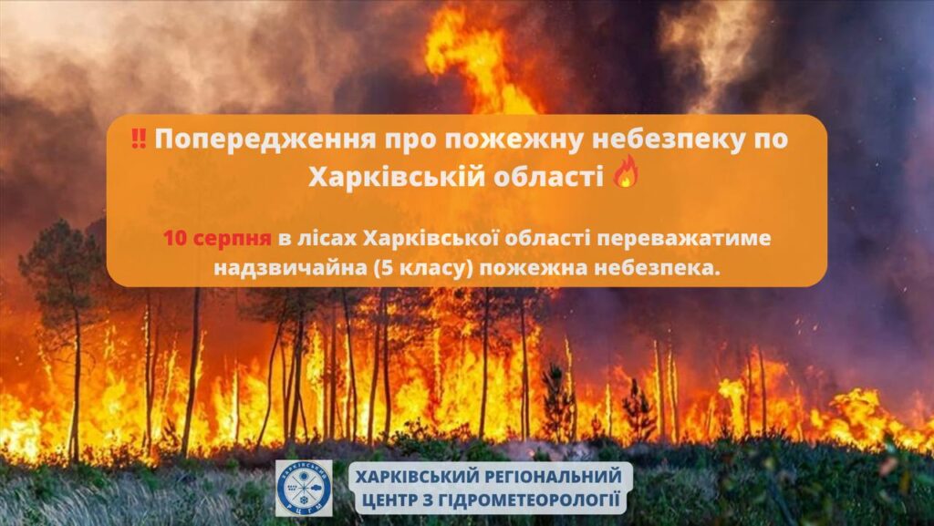 Грозы и пожарная опасность – синоптики предупреждают жителей Харьковщины