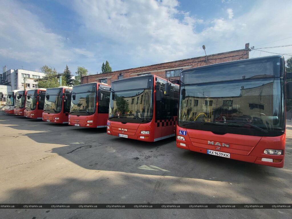 Новые автобусы из Германии прибыли в Харьков: по каким маршрутам будут ездить