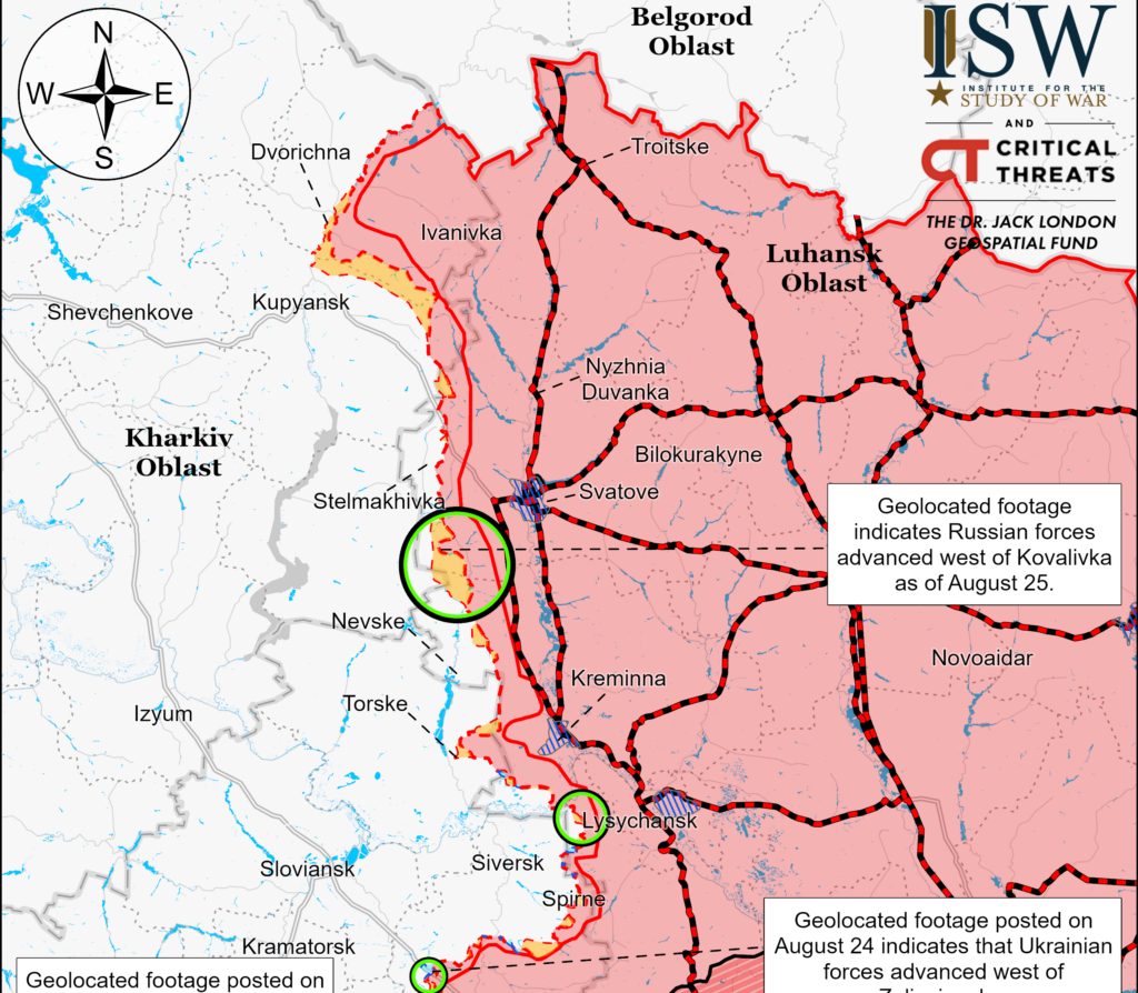 Усилит ли РФ наступление в районе Купянска в ближайшие два месяца — мнение ISW
