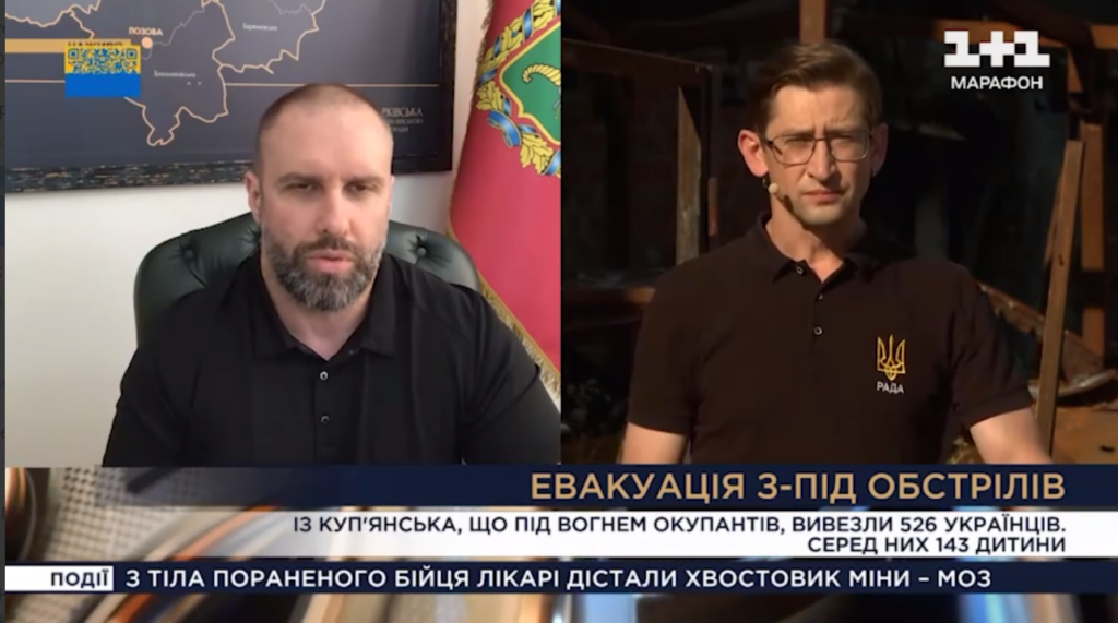 З танка обстріляли Козачу Лопань: Синєгубов навів приклад, як евакуація рятує