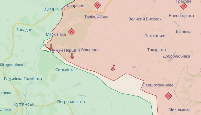 Машовець: окупанти вперлися в опорні пункти ЗСУ на Куп’янському напрямку