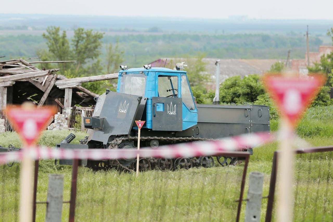 Харьковский трактор для разминирования могут запустить в массовое производство