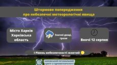 Дожди и грозы: на Харьковщине и ночью будет бушевать непогода – синоптики