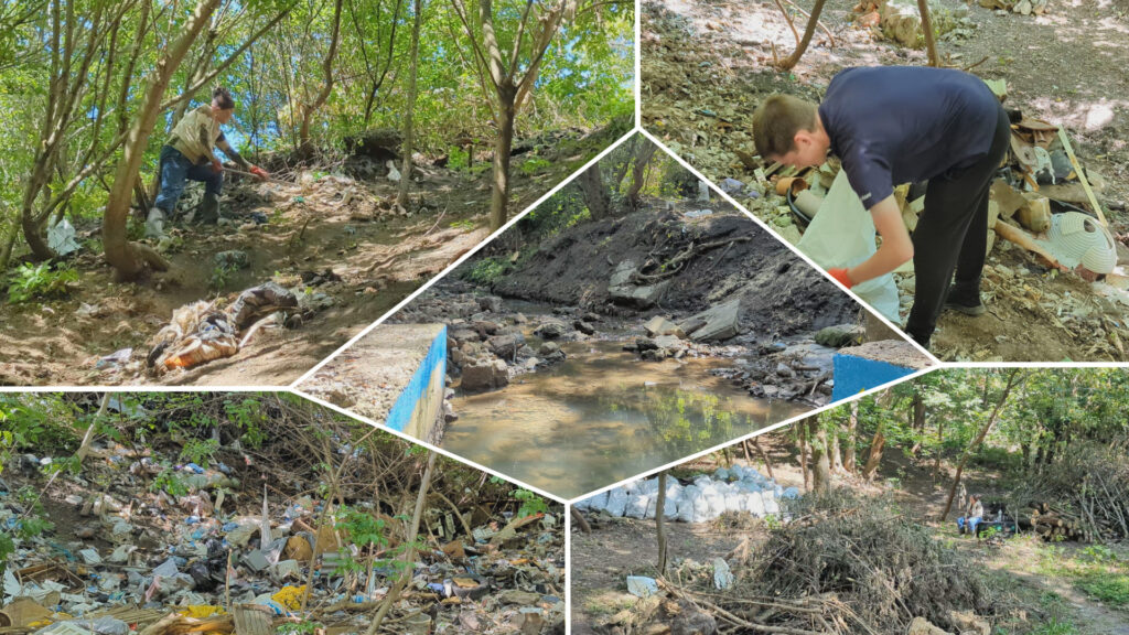 «Хотим свой Саржин яр»: харьковчане с ХТЗ готовы 3 года убирать свалку у реки