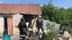Россияне очередными обстрелами разрушили частные дома в Харьковской области