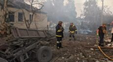 Двоє рятувальників і слідчий поранені під час повторного обстрілу Харківщини