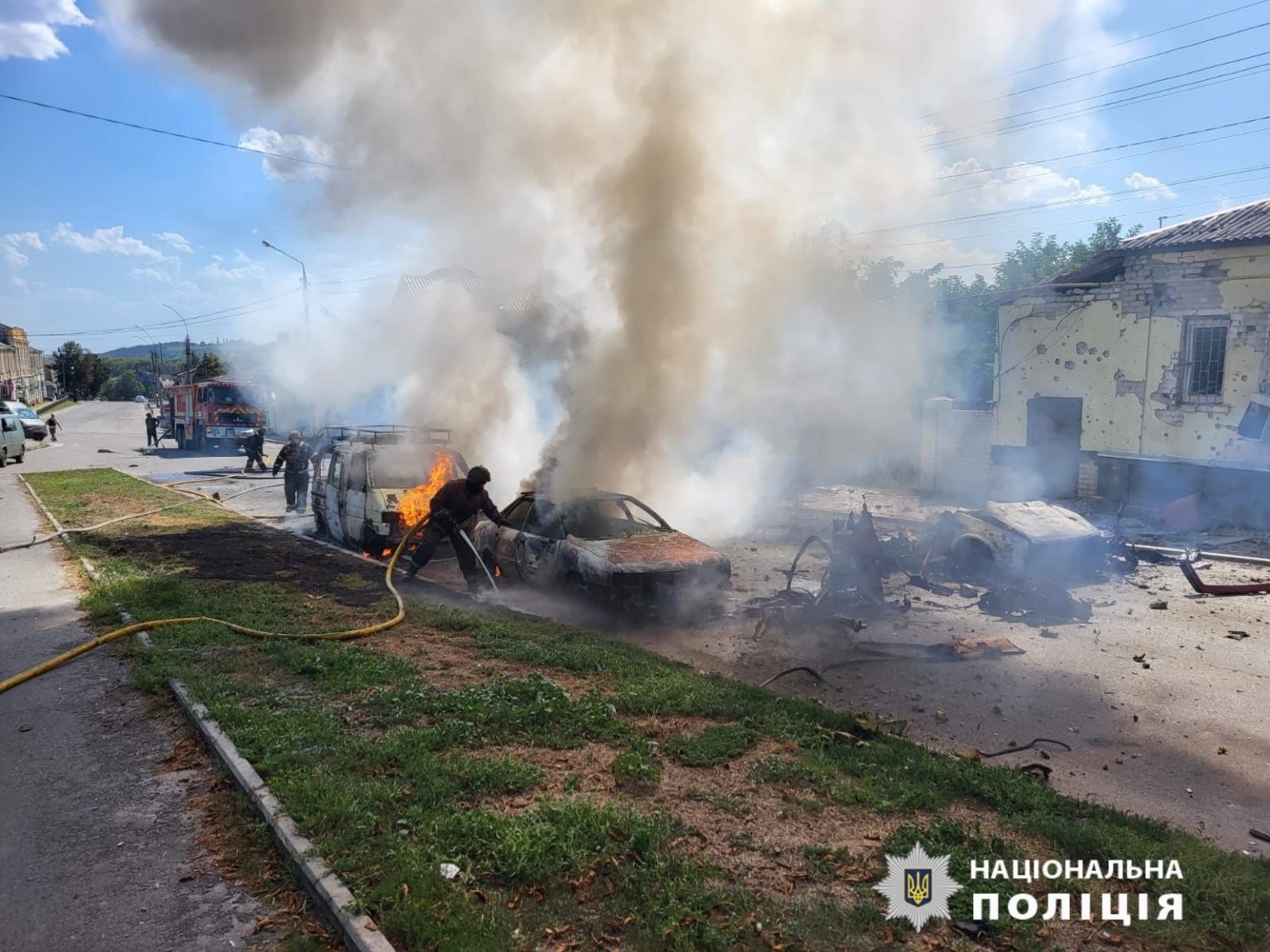 Наслідки обстрілів Харківщини показала поліція (фото)