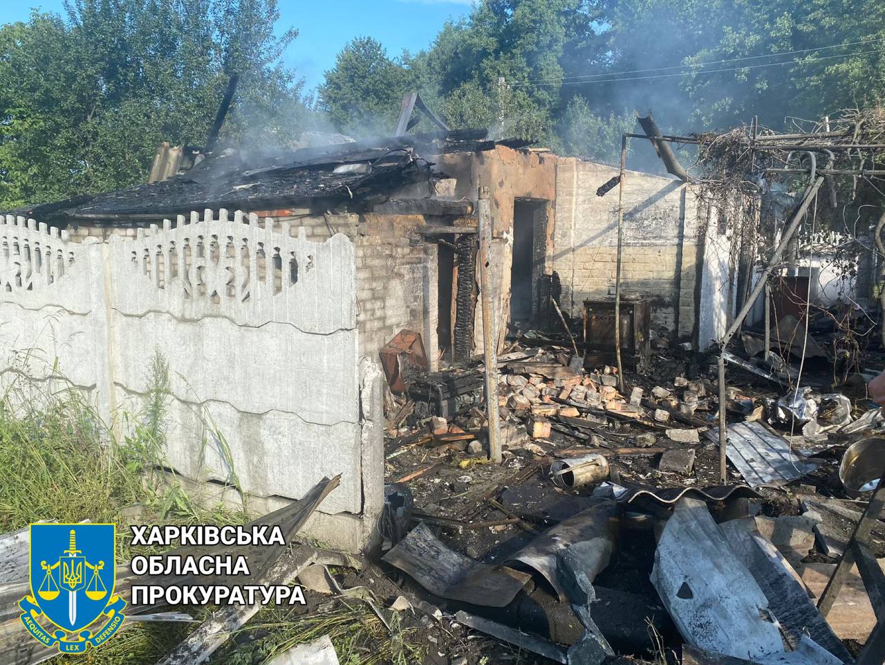Наслідки обстрілу села Подоли 25 серпня 2023 2