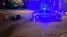 ДТП із мотоциклом і авто в Харкові: у поліції припустили, хто винен (фото)