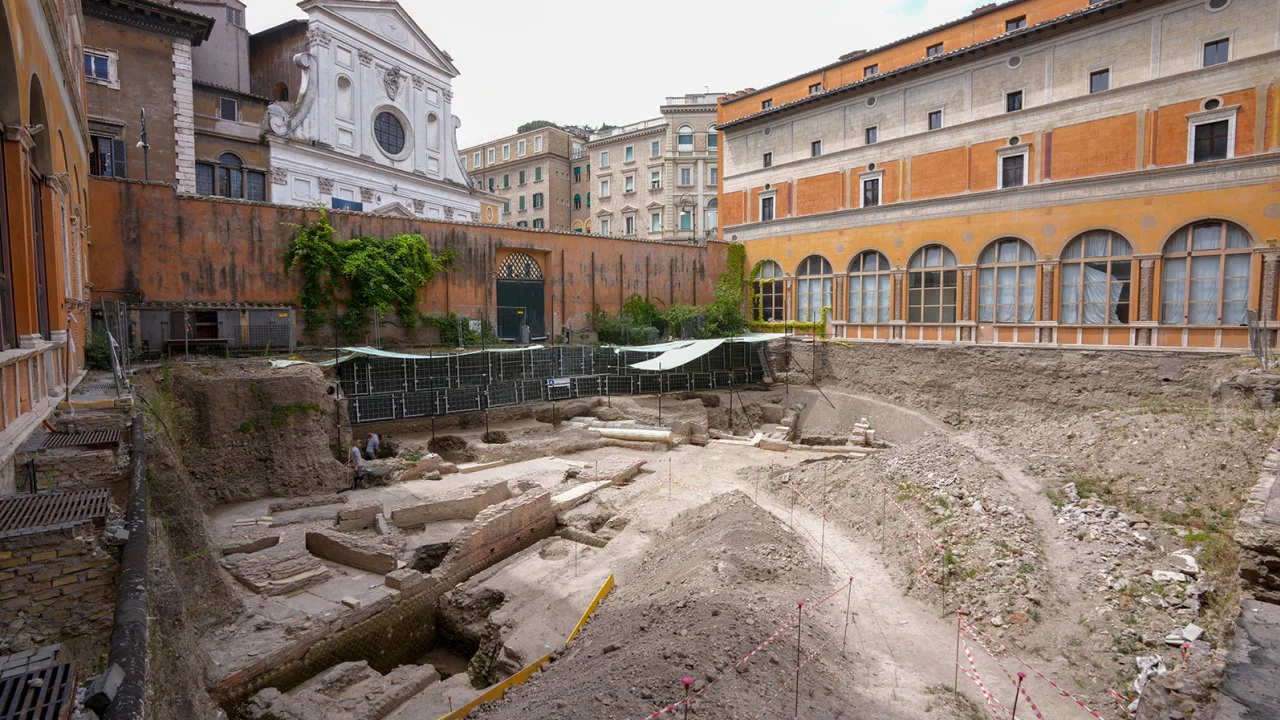 В Риме нашли утраченный на протяжении веков театр императора Нерона