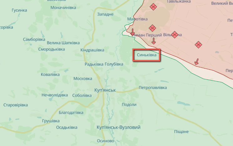 Поблизу Синьківки на Куп’янщині окупанти зазнали втрат і відійшли – Синєгубов