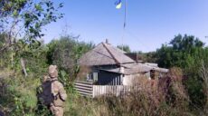 Український прапор підняли у двох селах, які у «сірій зоні» на Харківщині