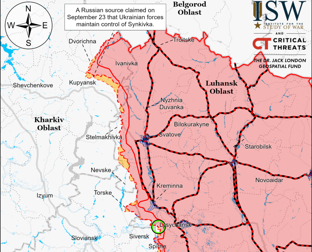 ISW: 25-ту армію РФ кинула під Бахмут, і це послаблює ворога під Куп’янськом