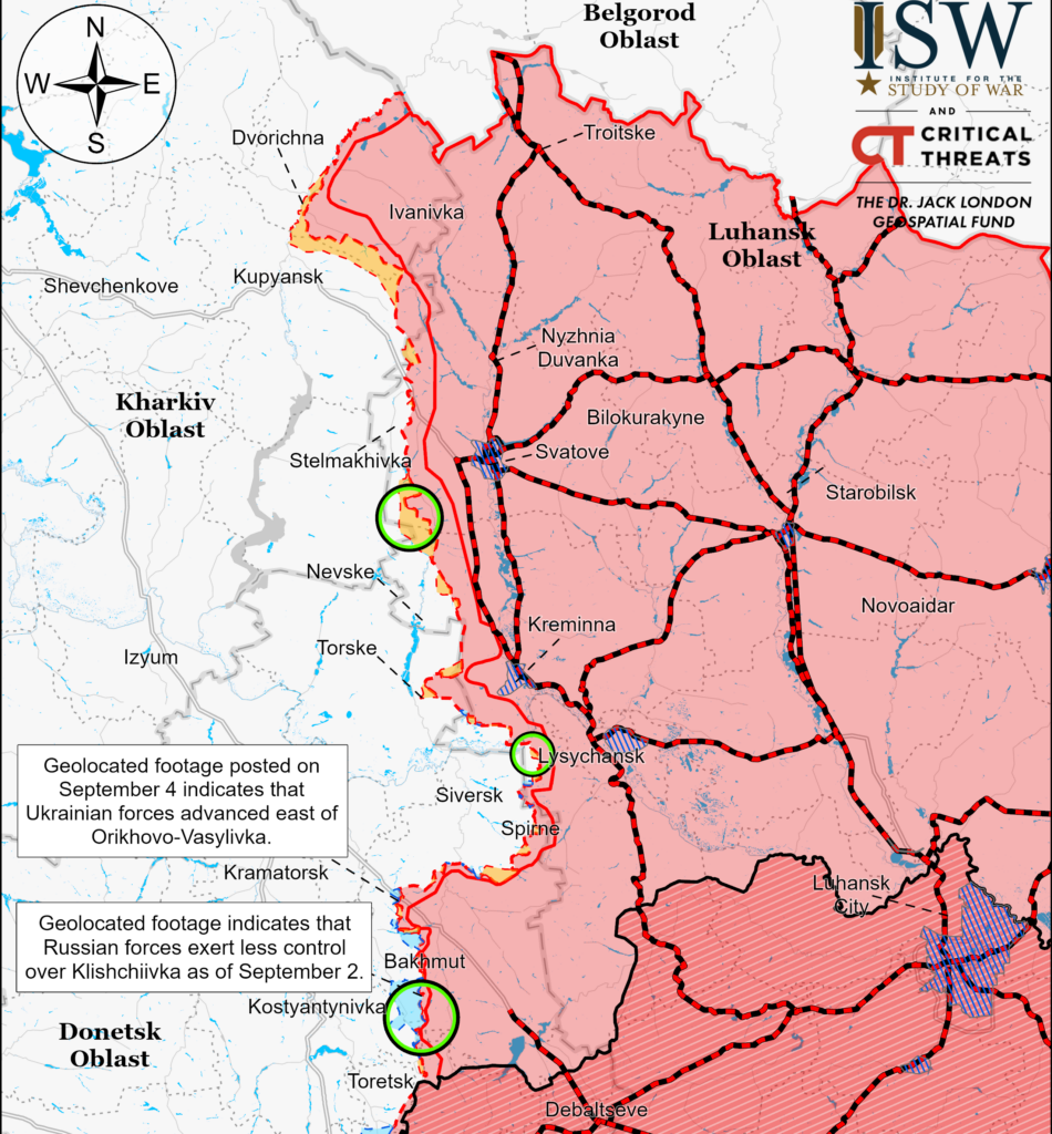 В РФ заявили о продвижении на 2 км на Купянском направлении — мнение ISW
