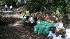 КВБО присоединилось к экологической акции по уборке реки Жихорец