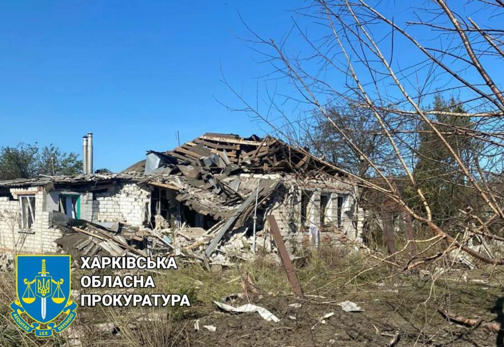 На Петропавловку на Харьковщине, где пострадал мужчина, сбросили КАБ (видео)