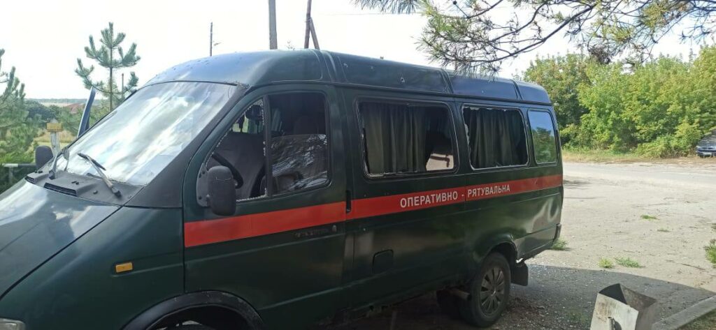 На Харківщині під обстріл потрапив пост рятувальників – Синєгубов