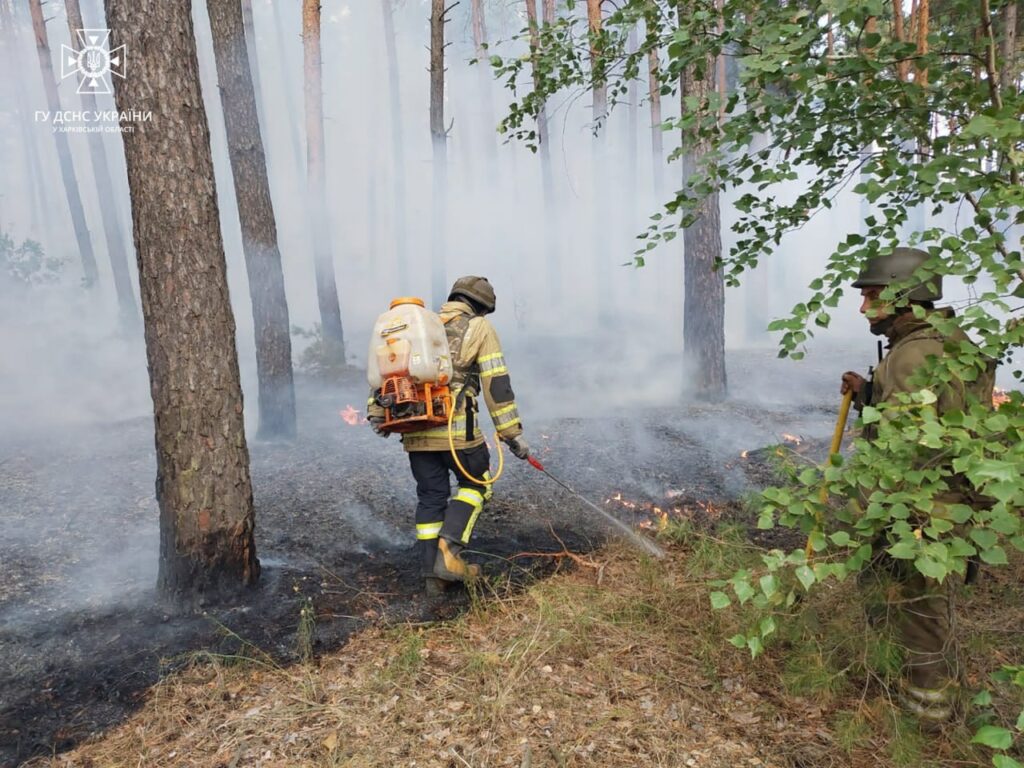 Три пожежі сталися на Харківщині за добу через обстріли