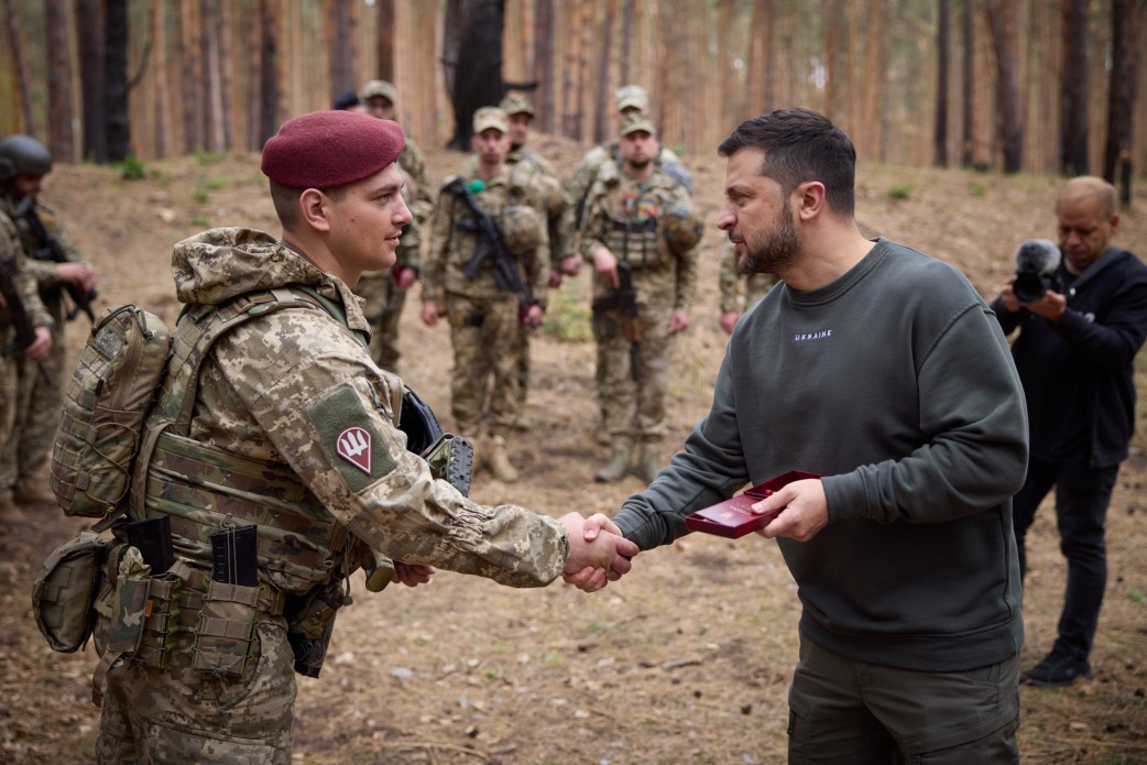 Зеленський у Харківській області 3.10.2023