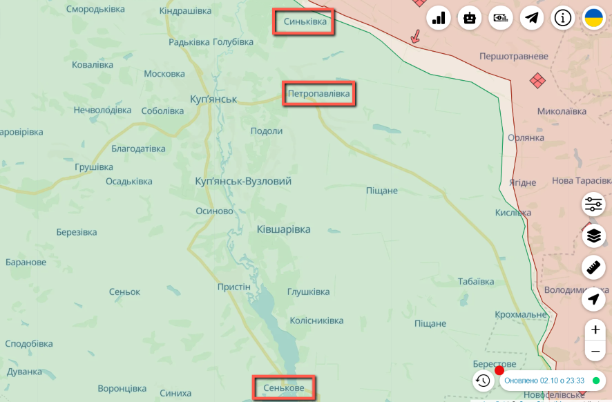 Сводка Генштаба: авиаудары и десяток вражеских атак вблизи Харьковщины