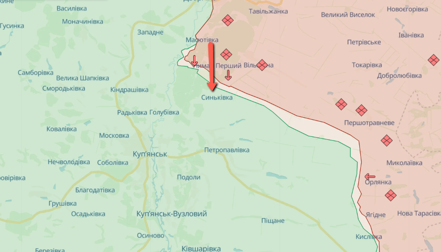 Військові РФ продовжили штурми поблизу Синьківки на Харківщині – Генштаб
