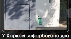 Ще два мурали з Пушкіним зафарбували у Харкові. Це останні у місті – активісти