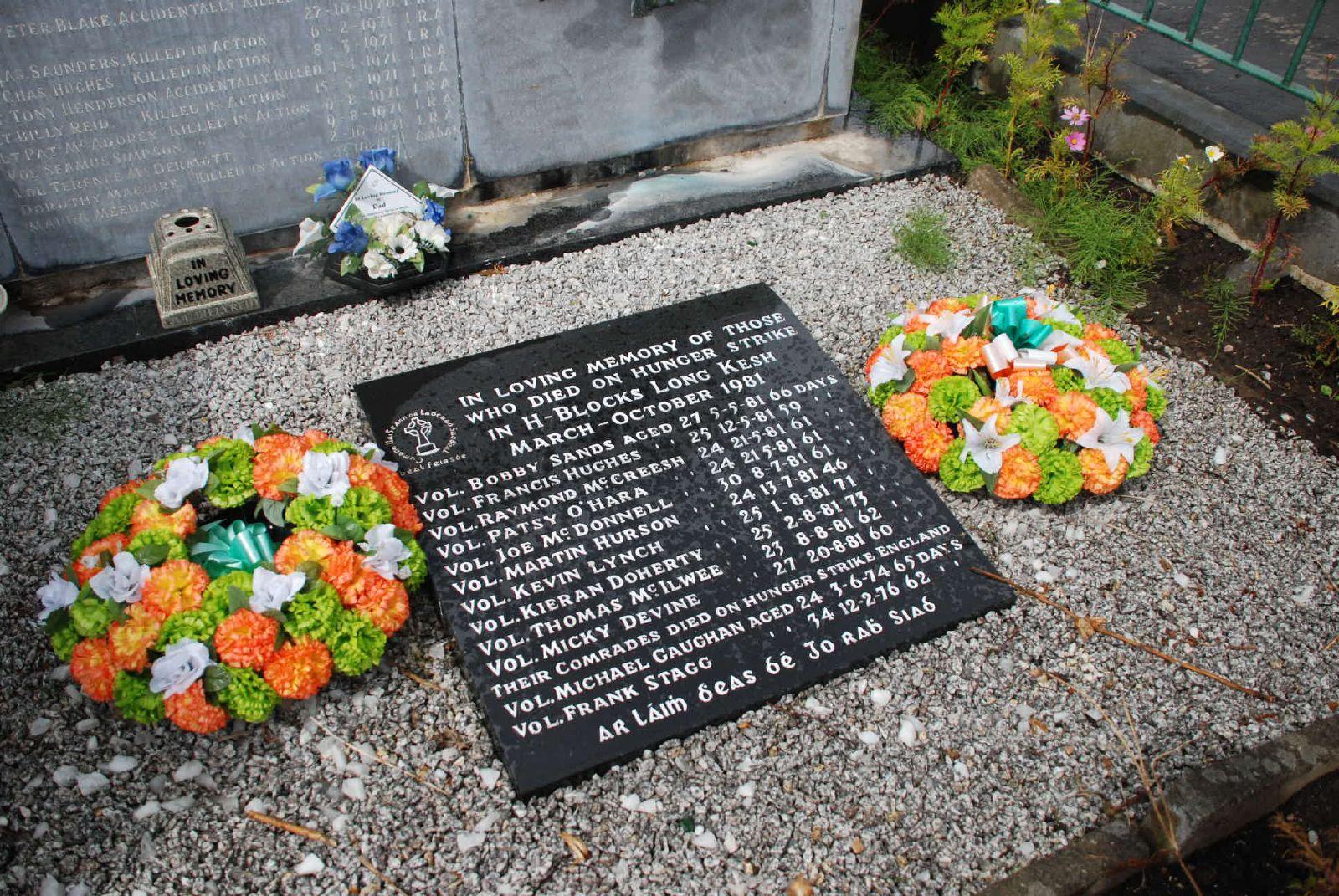 Мемориал участникам Ирландской голодовки 1981 года