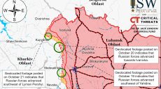 ISW заявив про підтверджене геолокацією просування РФ під Куп’янськом