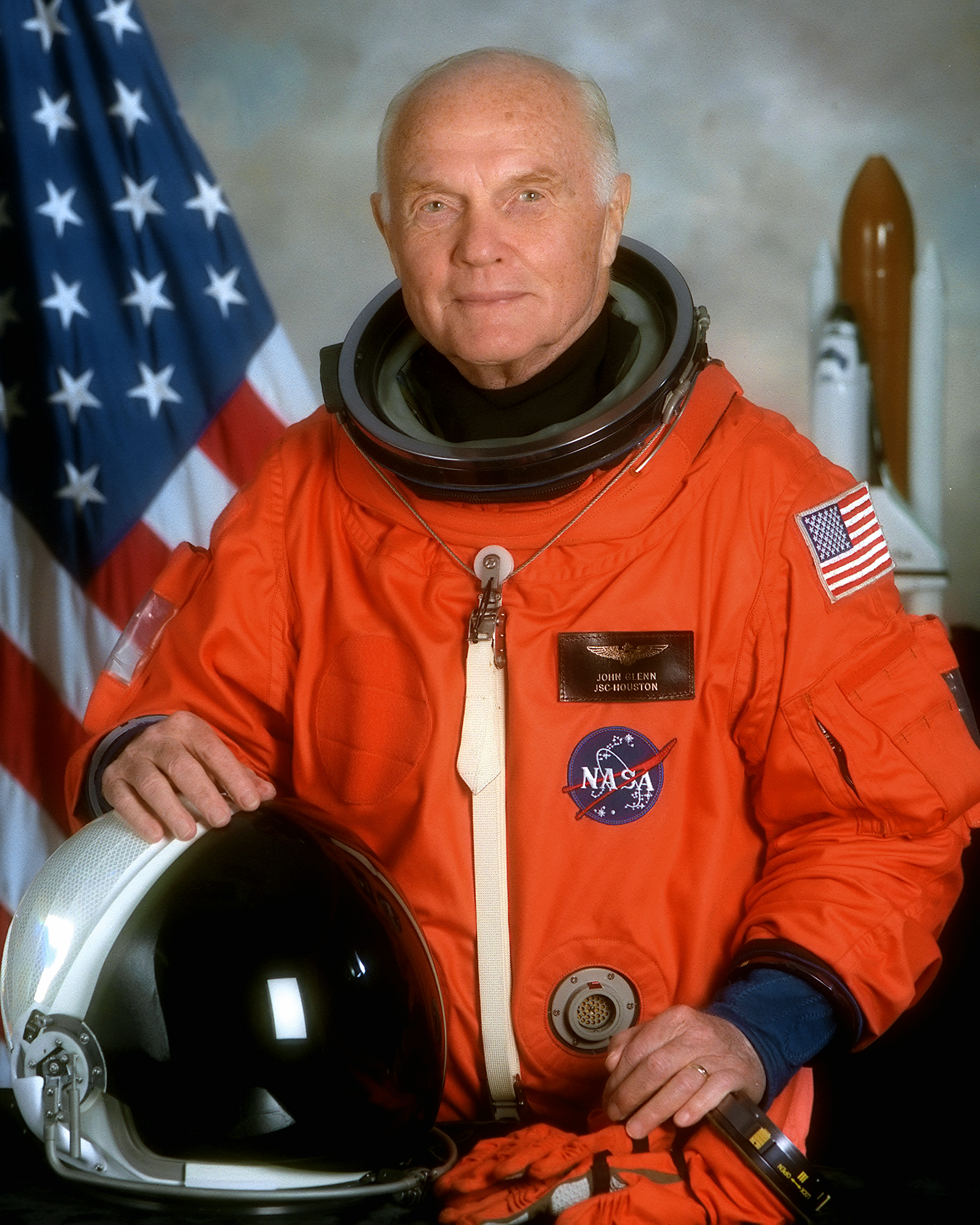 Джон Гленн - найстарший астронавт