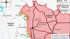 ISW про ситуацію на Куп’янському напрямку: підтверджених успіхів РФ немає