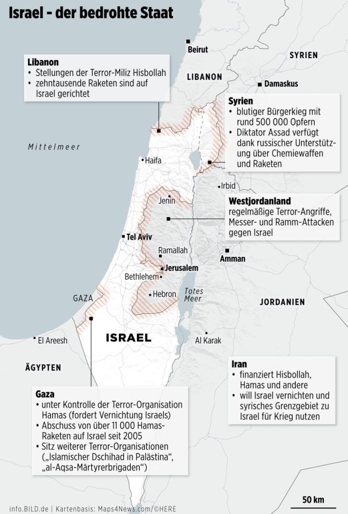 Ізраїлю загрожує війна на п’ять фронтів