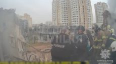 Что увидели копы сразу после ракетного удара по Харькову (видео)