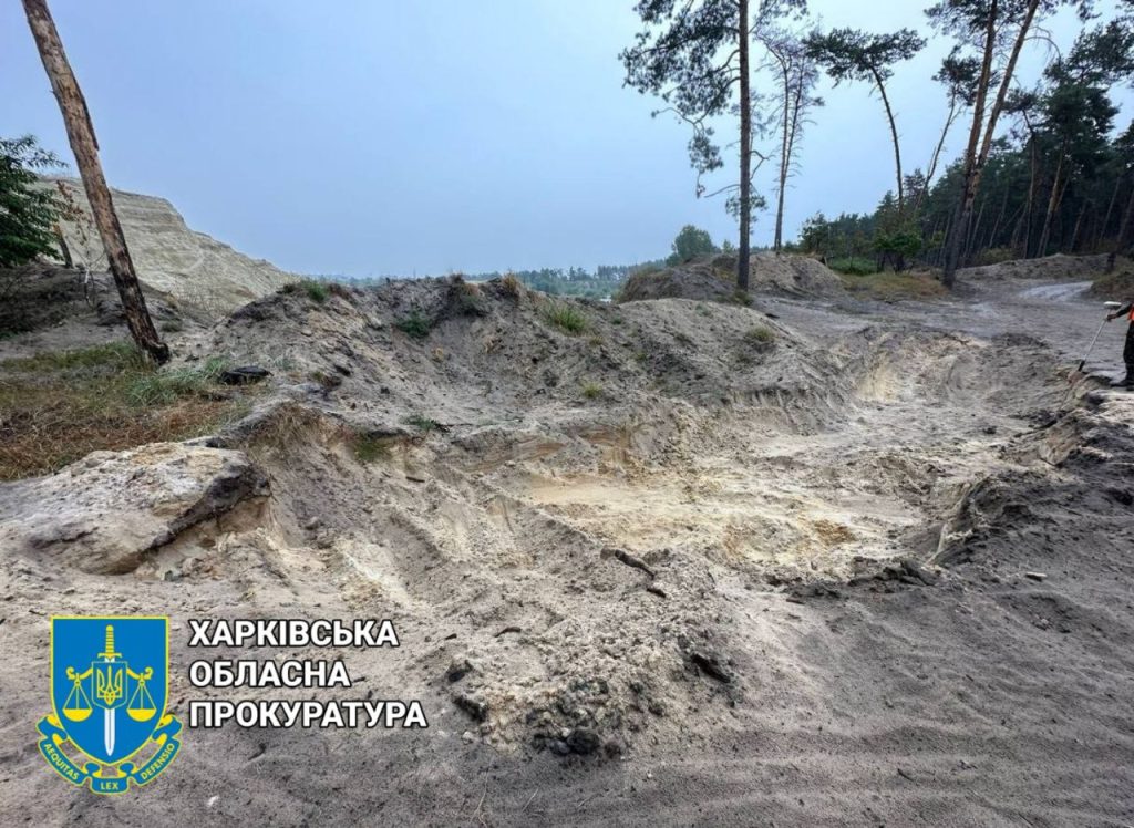 На Харківщині браконьєр у лісі накопав піску на 300 тисяч гривень