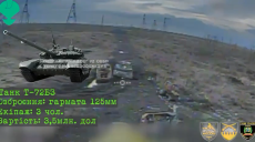 Танк РФ за $3,5 млн спалив дрон харківської 92-ї ОШБр під Бахмутом (відео)