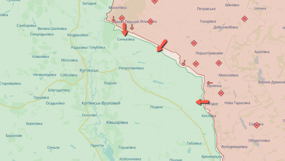 Генштаб по Харьковщине: четыре авиаудара и двенадцать отбитых атак войск РФ