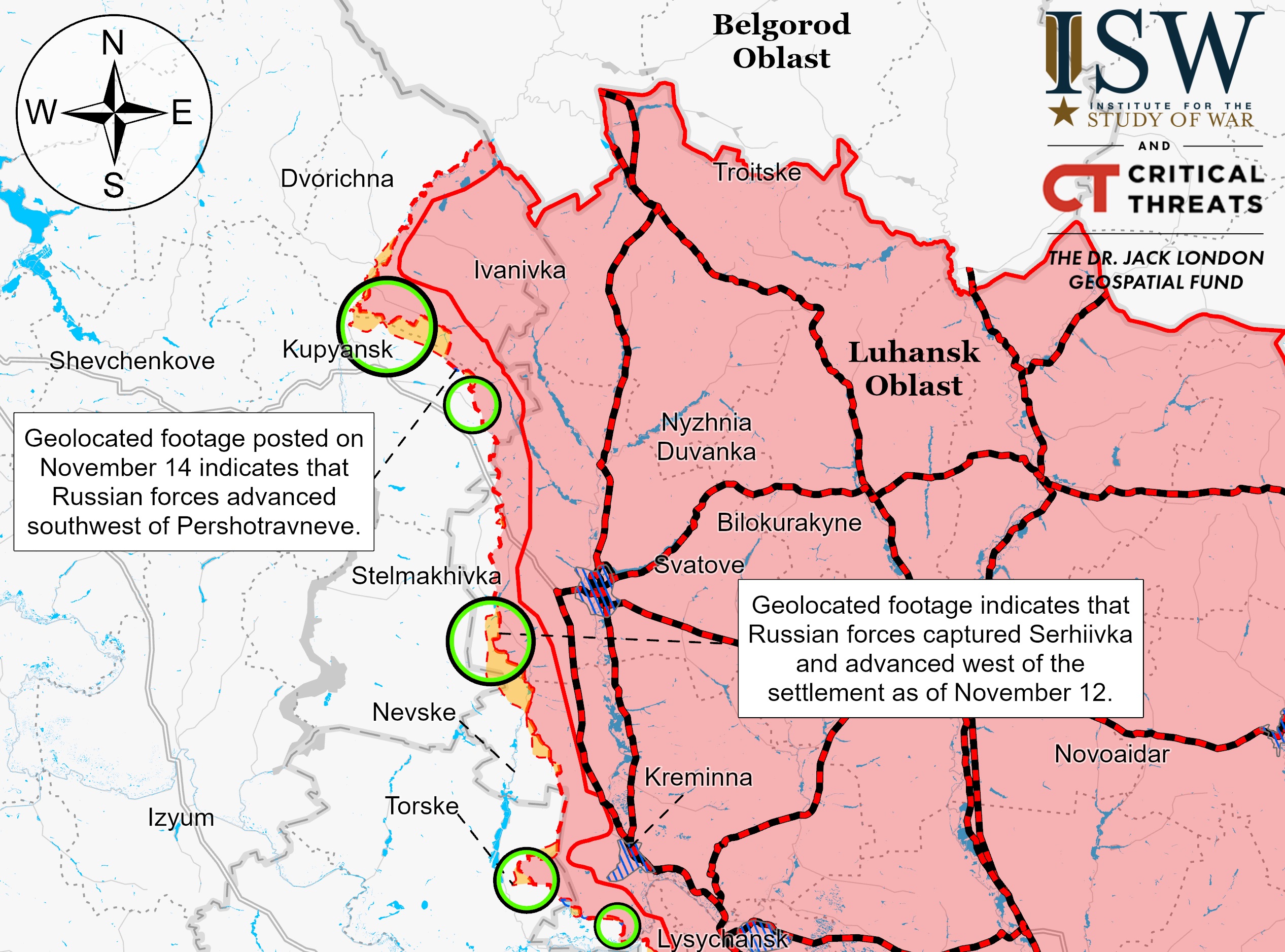 Війська РФ просунулися під Куп’янськом, намагаються повернути ініціативу – ISW