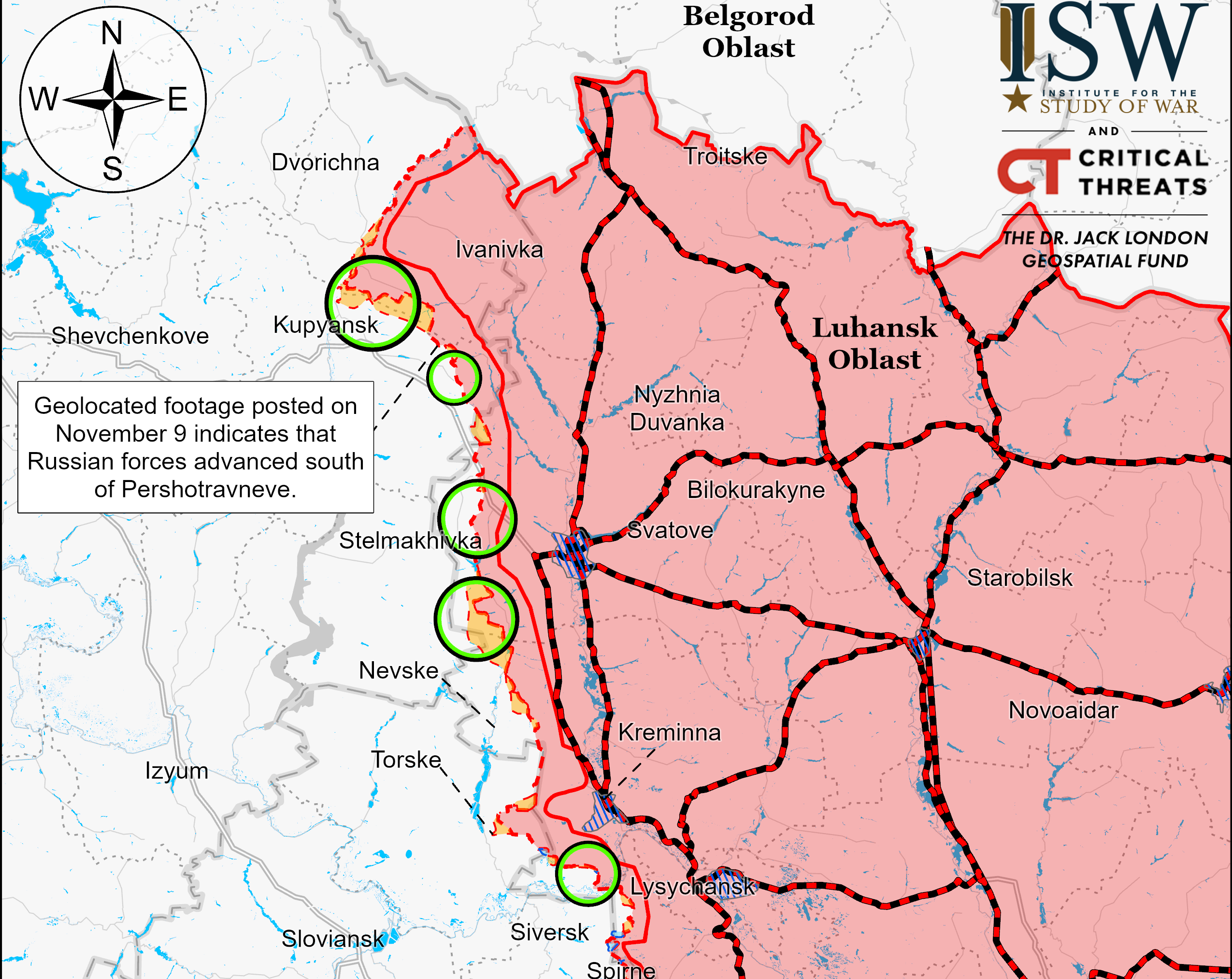 Военные РФ продвинулись в районе Петропавловки на Харьковщине — ISW