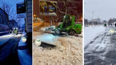 Коммунальщики убирают снег в Харькове (обновлено, фото, видео)
