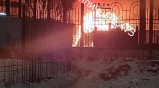 Вечером в Харькове горело заброшенное здание. Комментарий ГСЧС (фото, видео)