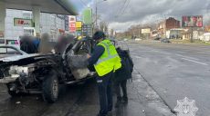 Через вибух на АЗК у Харкові перекрили Полтавський Шлях