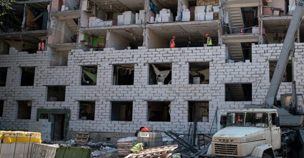 В этом году в Харькове восстановили 57 домов, разрушенных обстрелами – Терехов