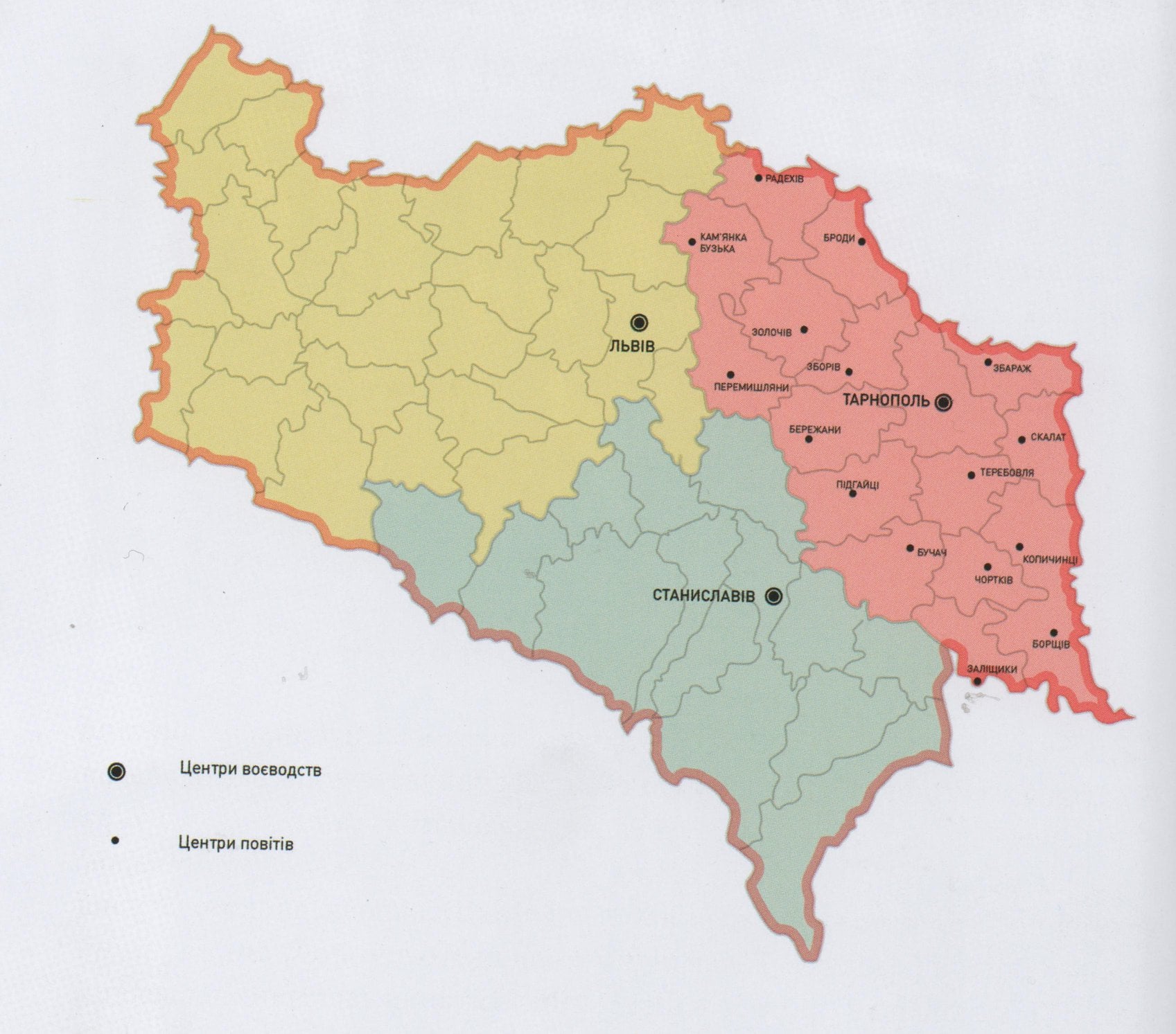 Восточная Галичина в составе Польши