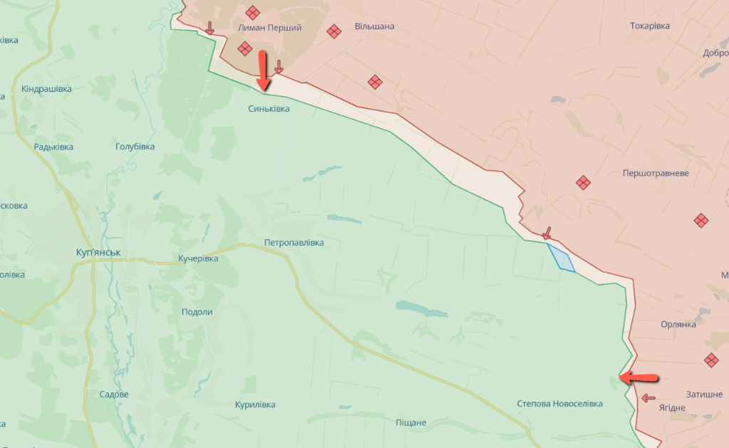 Окрім Синьківки на Харківщині окупанти атакували Іванівку – Генштаб