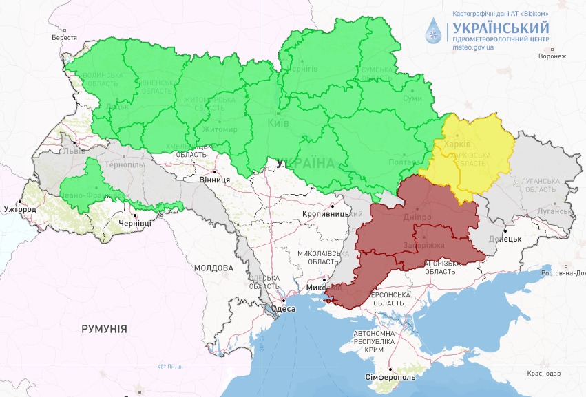 Паводок на Харьковщине: синоптики предупредили о возможных затоплениях