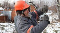 Из-за снегопада на Харьковщине без света остались более 3 тысяч домов